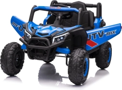 Elektrische kinderbuggy Buggy Madman UTV-MX blauw