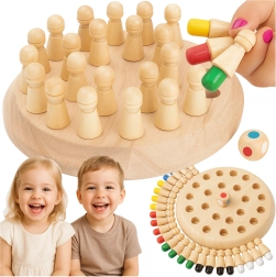 Kruzzel houten geheugenschaak