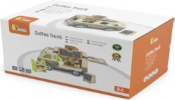 Houten foodtruck-koffiebar VIGA