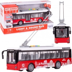 Woopie interactieve trolleybus 1:16