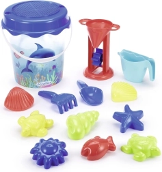 Ecoiffier emmer voor zand met accessoires