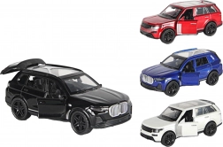 Metalen auto met achteraandrijving 12 cm