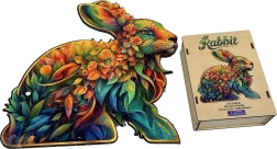 Houten insteekpuzzel konijn