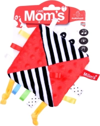 Knisperknuffeltje met labeltjes voor pasgeborenen