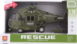 Militaire helikopter op batterijen