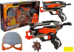 Set foamen blaster met masker en pijltjes