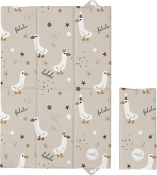 Ceba Baby reis-opvouwbaar verschoonmatje Basic Crazy Ducks 60 × 40 cm