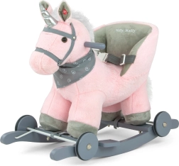 Milly Mally hobbelende eenhoorn Polly roze