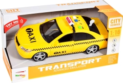 Taxi auto 1:16 met licht en geluid