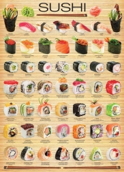 EUROGRAPHICS Puzzel Sushi 1000 stukjes
