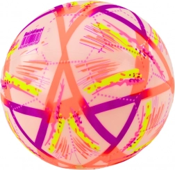 Rubberen bal, glanzend met patronen, oranje 24 cm