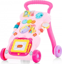 Interactieve loopwagen Funny – Roze