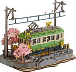 3D houten puzzel Sakura-station