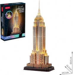Lichtgevend 3D-puzzel Empire State Building nachteditie 37 stukjes