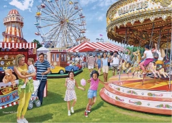 Ravensburger puzzel Vintage Fairground Fun, 1000 stukjes