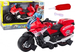 DIY Reddingslicht voor fiets klinkt rood