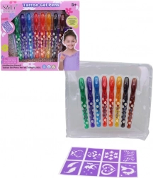 Tattoo pennen 8 kleuren