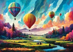 Puzzel ART PUZZLE Droomvallei 260 stukjes