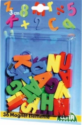 Grote magnetische letters, 36 stuks