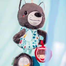 Motorische speelgoed met activiteiten wolf Ludwig