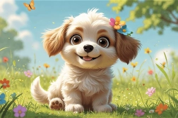 Trefl puzzel puppy 60 stukjes