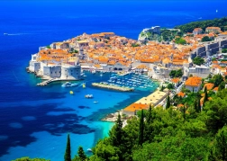 Puzzel Oude Stad Dubrovnik, Kroatië 1000 stukjes
