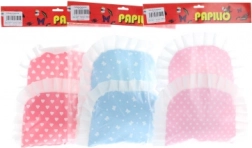 Kleurrijk dekbedje voor poppen 45–50 cm