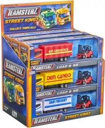 Teamsterz vrachtwagen met heftruck