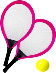 Maxi badminton – grote rackets met bal en shuttle