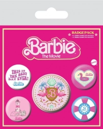 Set Barbie-badges