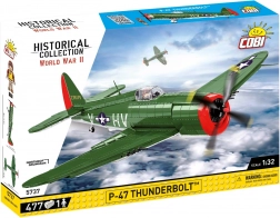 Bouwset vliegtuig P-47 THUNDERBOLT 1:32 (477 onderdelen)