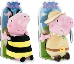 Peppa Pig pluchen Peppa in kostuum 28 cm