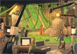 Puzzel Vind 10 voorwerpen – film, 300 XL stukjes