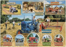 Ravensburger puzzel Werk op het veld