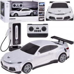 RC auto met laadstation – Wit
