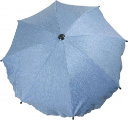 Parasol voor kinderwagen jeansblauw