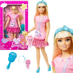 Mijn eerste BARBIE-pop met kitten, 34 cm