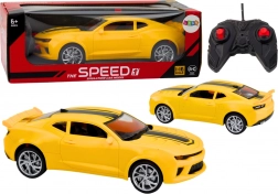 Op afstand bestuurbare sportauto 1:16 geel