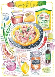 Puzzel garnalen met griesmeel 1000 stukjes MAGNOLIA