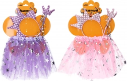 Carnavalsset fee paars