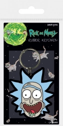 Rubberen sleutelhanger RICK AND MORTY – Ricks gekke glimlach