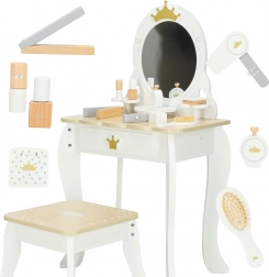 Houten kaptafel voor meisjes Bella met accessoires