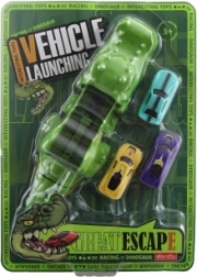 Krokodillen lanceerbaan met autootjes