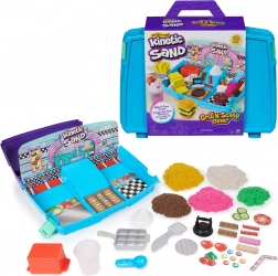 Kinetic Sand draagbare set Grill N’ Scoop Diner