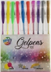 MOXY set gelpennen - 10 stuks