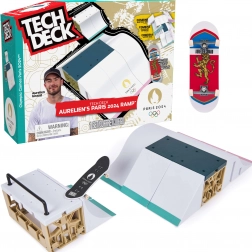 Tech Deck ramp Aurelien Giraud Paris 2024 met fingerboard