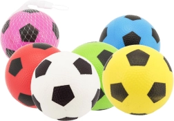 Teddies rubberen voetbal 12 cm - 1 stuk