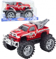 Reddings-terreinwagen met trekhaak, achterwielaandrijving, rood 27 cm