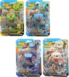 Robot die verandert in een auto voor kinderen