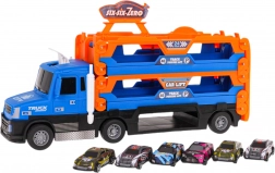 Interactieve vrachtwagen met katapult 2-in-1 + accessoires – Blauw
